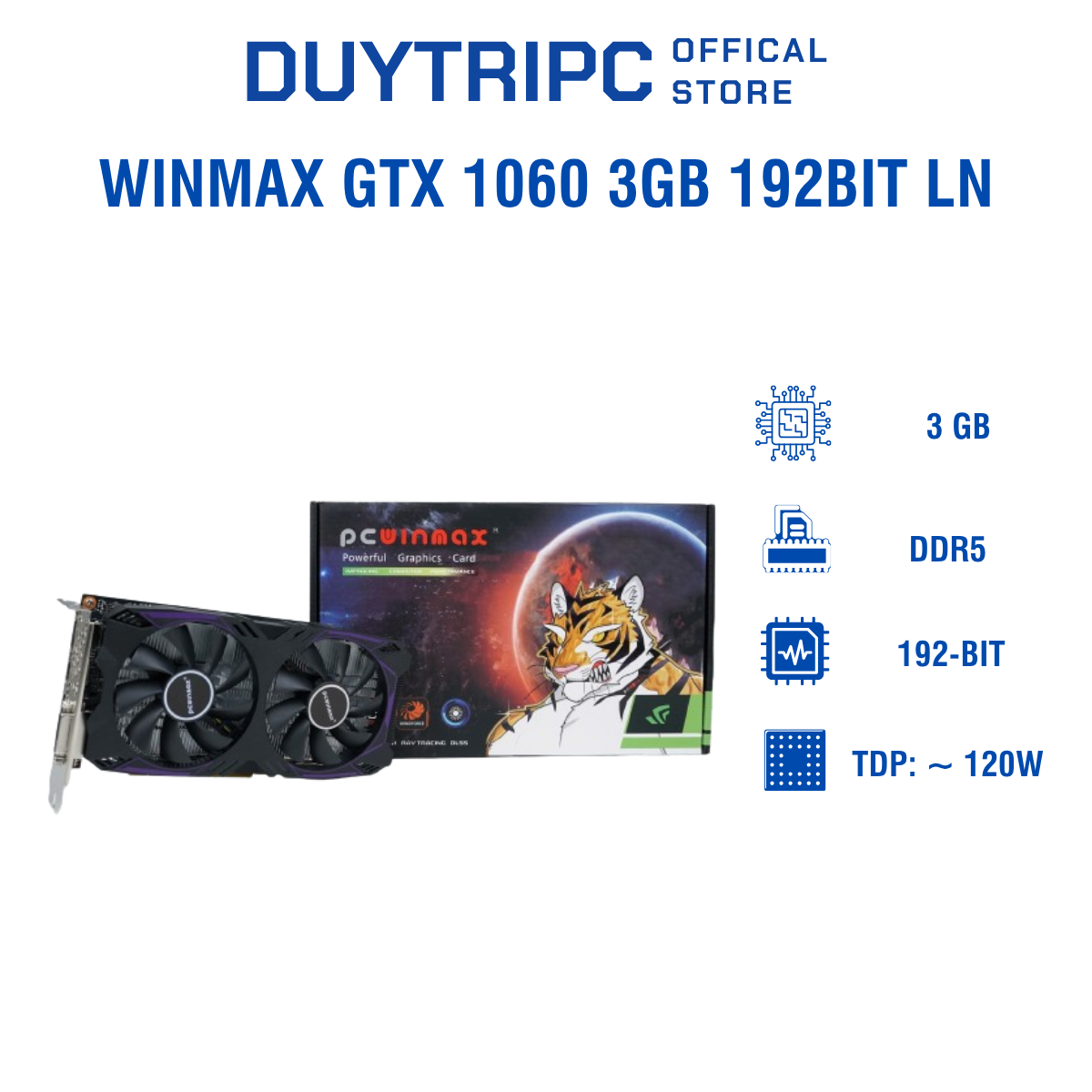 WINMAX GTX 1060 3GB 192bit LN